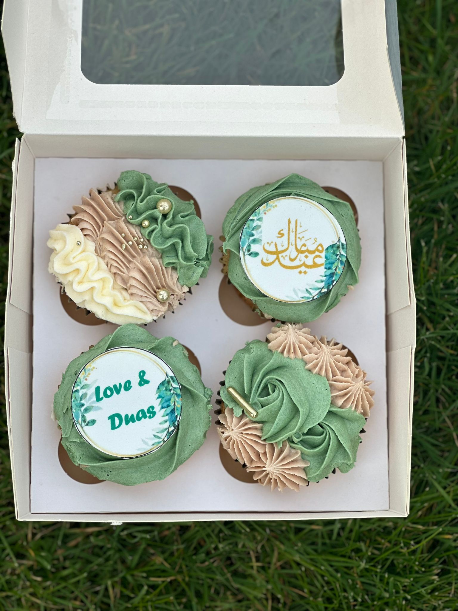 Box of 4 Cupcakes